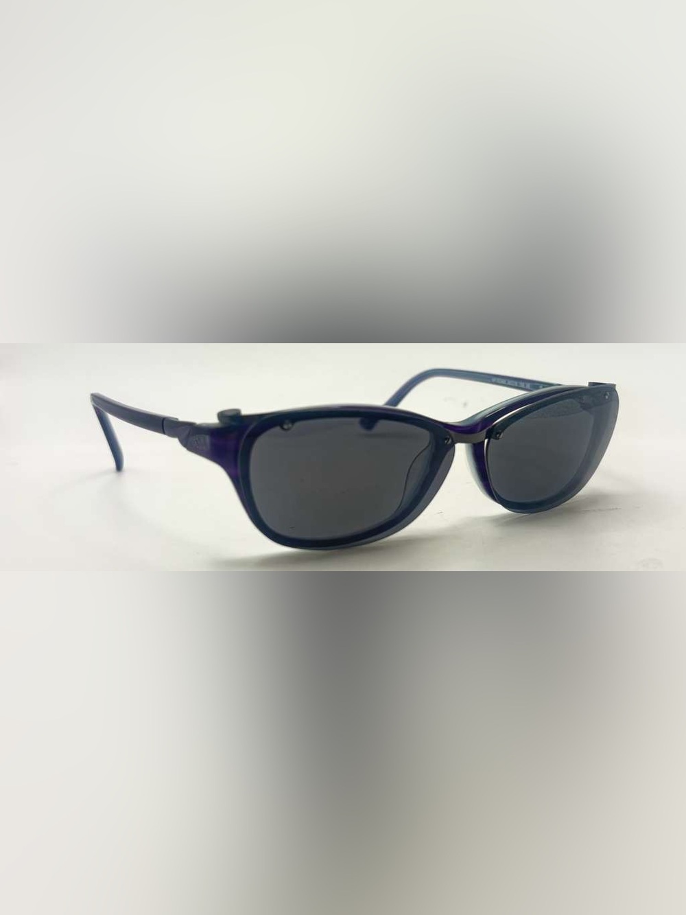 Easy Clip WF EC300 Purple Oval Sunglasses Frames Only